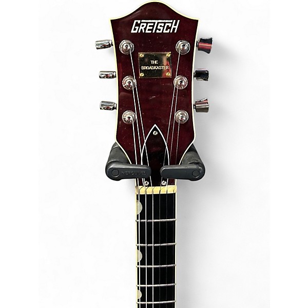 Used Gretsch Guitars G6659T Broadkaster Jr. Dark Cherry Stain Hollow Body Electric Guitar