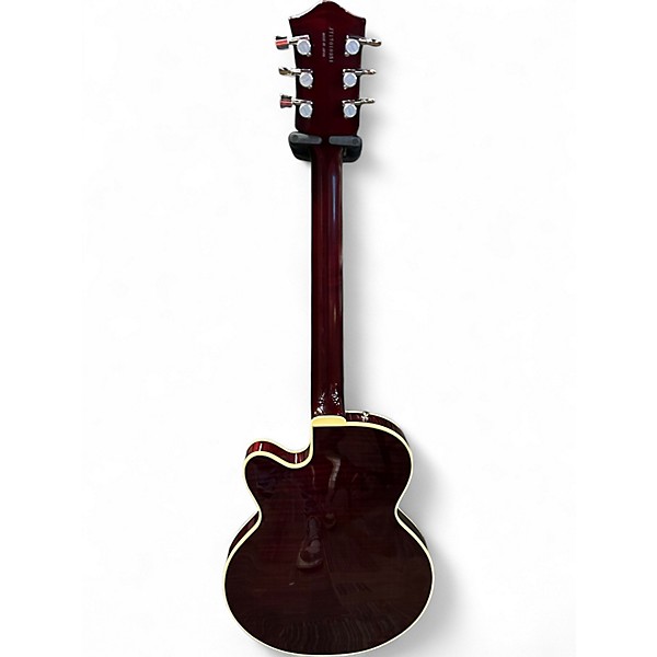 Used Gretsch Guitars G6659T Broadkaster Jr. Dark Cherry Stain Hollow Body Electric Guitar