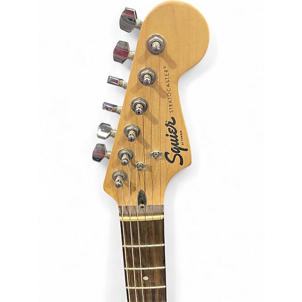 Used Squier Standard Stratocaster Metallic Blue Solid Body Electric Guitar