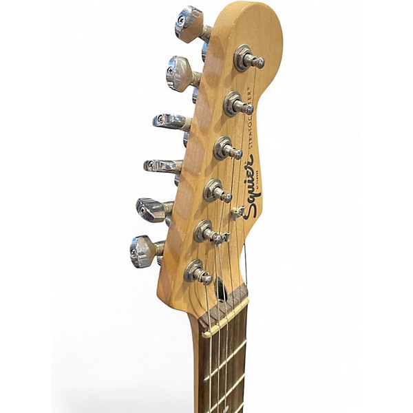Used Squier Standard Stratocaster Metallic Blue Solid Body Electric Guitar