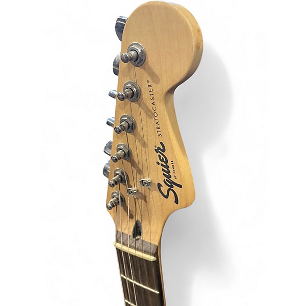 Used Squier Standard Stratocaster Metallic Blue Solid Body Electric Guitar