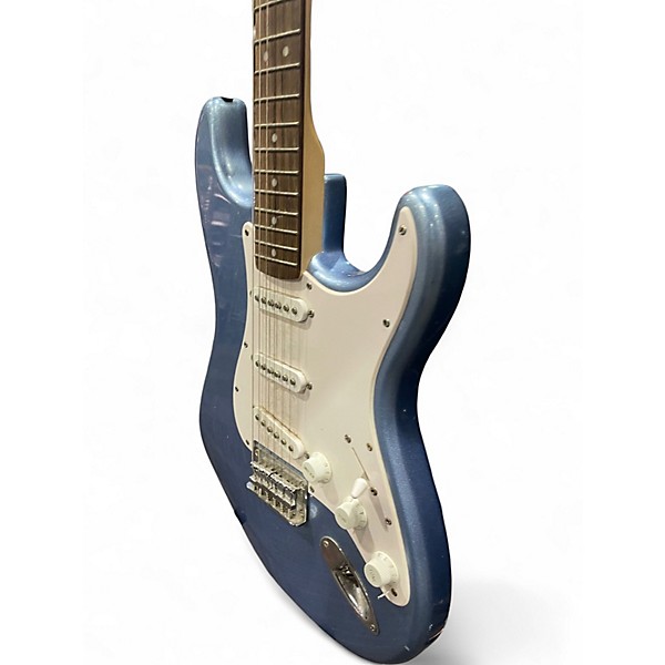 Used Squier Standard Stratocaster Metallic Blue Solid Body Electric Guitar