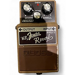 Used BOSS FRV1 Fender 63 Reverb Effect Pedal