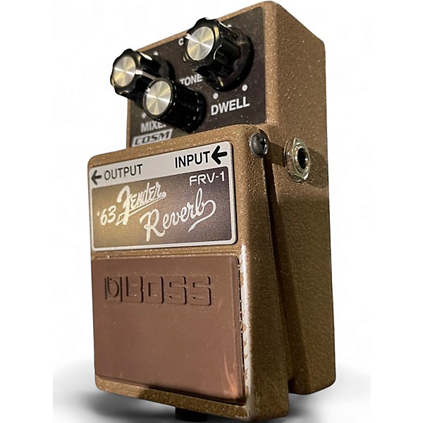 Used BOSS FRV1 Fender 63 Reverb Effect Pedal