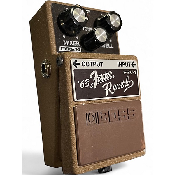 Used BOSS FRV1 Fender 63 Reverb Effect Pedal