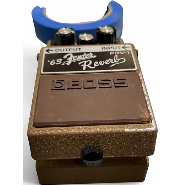 Used BOSS FRV1 Fender 63 Reverb Effect Pedal