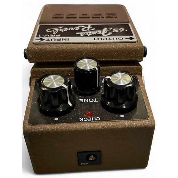 Used BOSS FRV1 Fender 63 Reverb Effect Pedal