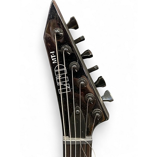 Used ESP LTD MT-1 OBSIDIAN METALLIC Solid Body Electric Guitar