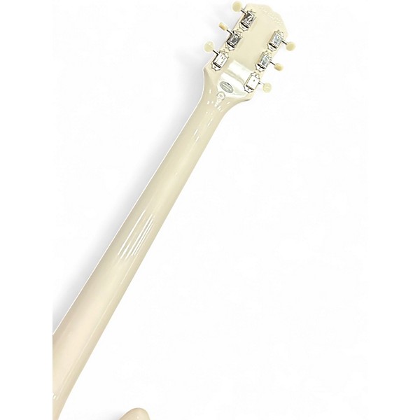 Used Epiphone Crestwood Custom Polaris White Solid Body Electric Guitar
