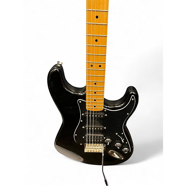 Used Squier CLASSIC VIBE 70S STRATOCASTER Black Solid Body Electric Guitar