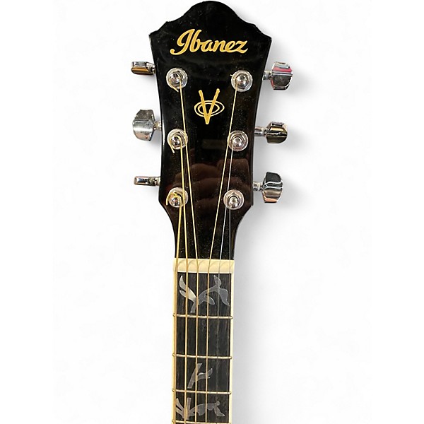 Used Ibanez V70CE Black Acoustic Electric Guitar