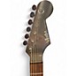 Used Vester Stage series Trans Green Solid Body Electric Guitar