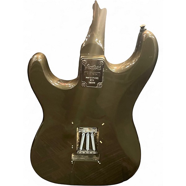 Used Vester Stage series Trans Green Solid Body Electric Guitar
