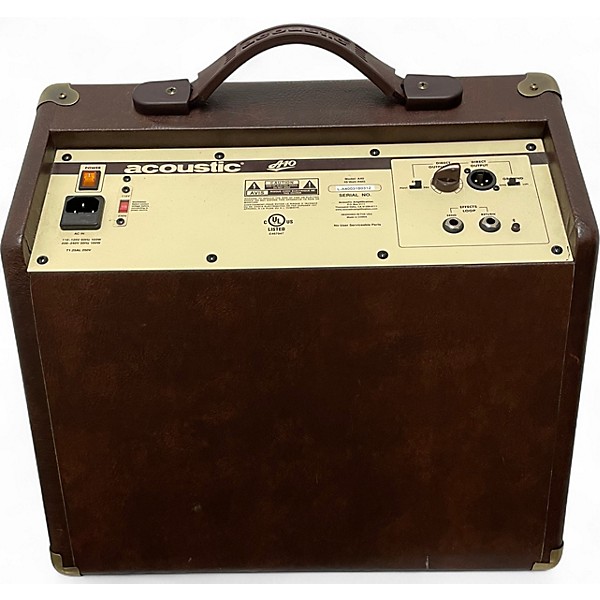 Used Acoustic A40 40W Acoustic Guitar Combo Amp