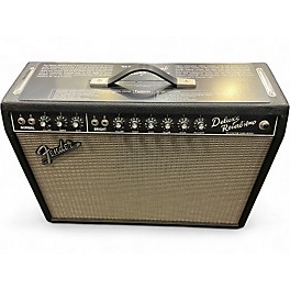 Used Fender 64 Custom Deluxe Reverb Hand Wired Tube Guitar Combo Amp