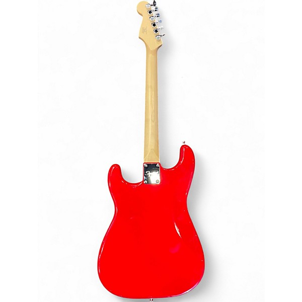 Used Squier Standard Stratocaster Dakota Red Solid Body Electric Guitar