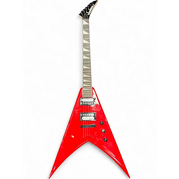 Used Jackson JS32T King V Red Solid Body Electric Guitar