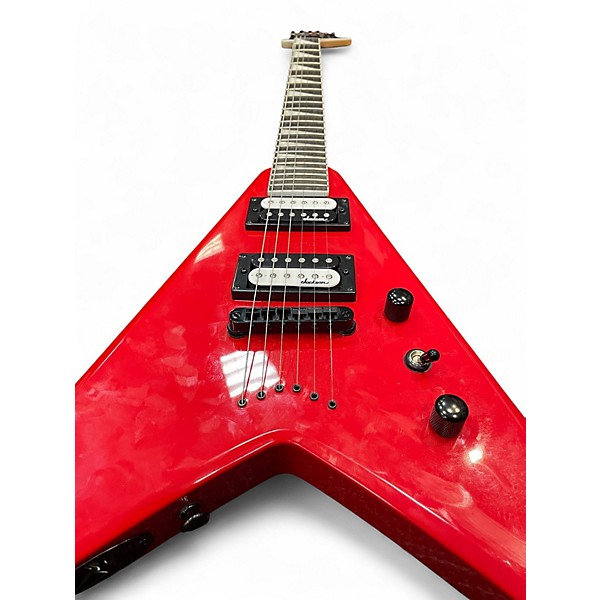 Used Jackson JS32T King V Red Solid Body Electric Guitar