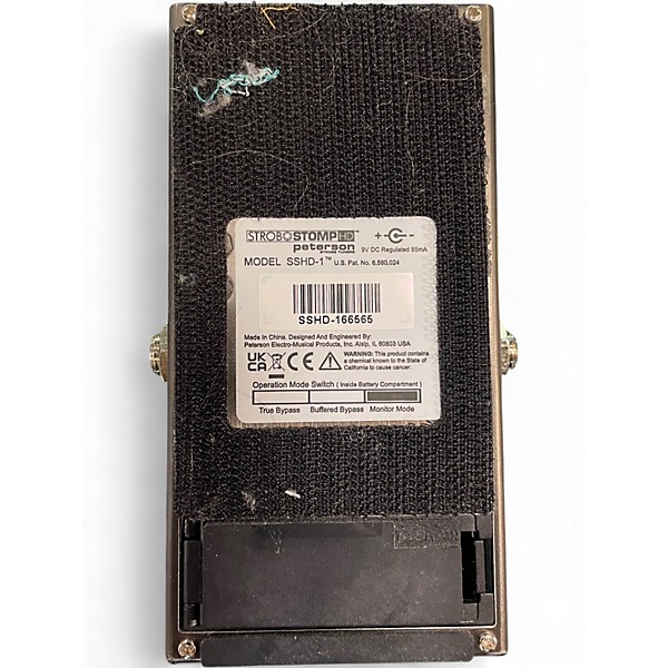 Used Peterson StroboStomp HD Tuner Pedal