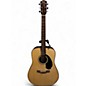 Used Fender CD60 Dreadnought Natural Acoustic Guitar thumbnail