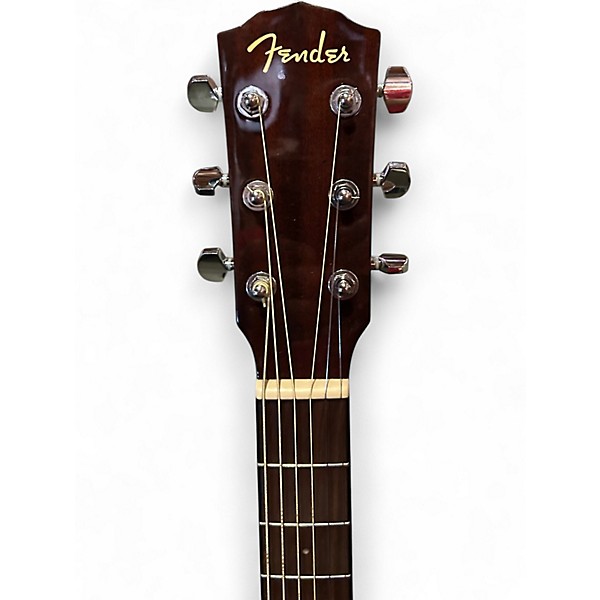 Used Fender CD60 Dreadnought Natural Acoustic Guitar
