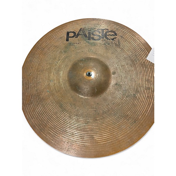 Used Paiste 14in 201 14IN HIHAT PAIR Cymbal