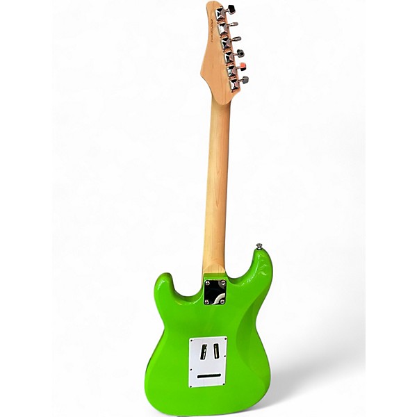 Used Kramer Focus VT-211S green Solid Body Electric Guitar