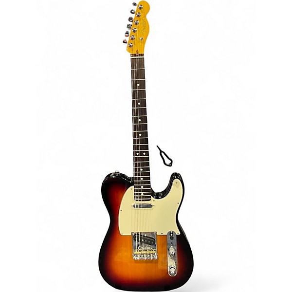 Used Fender American Professional II Telecaster 3 Color Sunburst Solid Body Electric Guitar