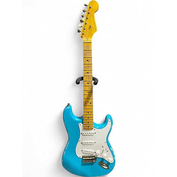 Used Nash Guitars s57 Daphne Blue Solid Body Electric Guitar