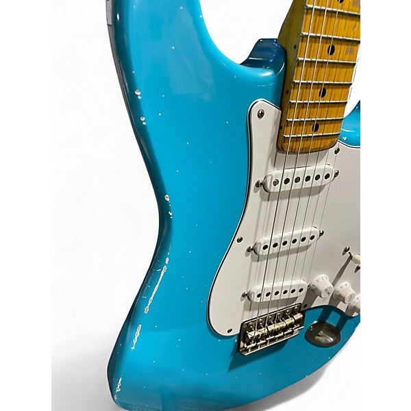 Used Nash Guitars s57 Daphne Blue Solid Body Electric Guitar