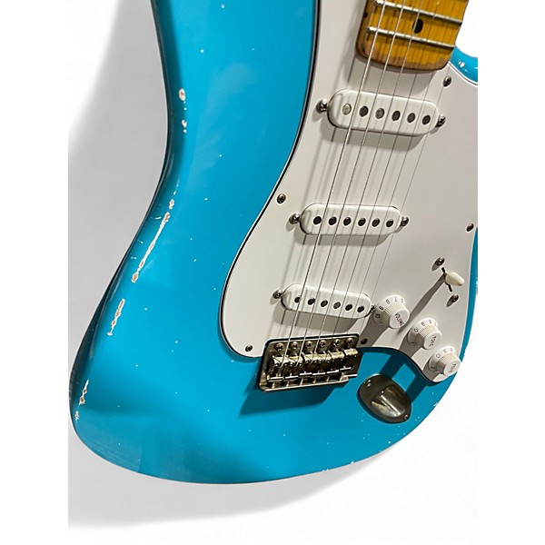 Used Nash Guitars s57 Daphne Blue Solid Body Electric Guitar