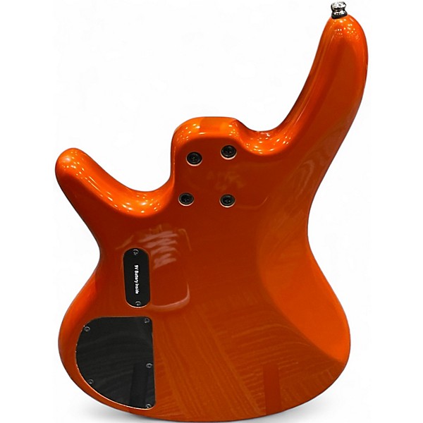 Used Ibanez GSR205 5 String Orange Metallic Electric Bass Guitar