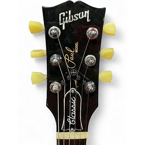 Used Gibson Les Paul Custom Classic Light Black Solid Body Electric Guitar