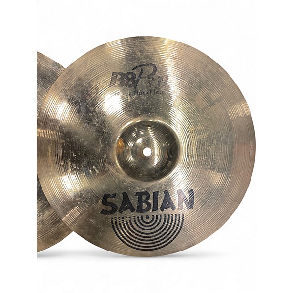 Used SABIAN 14in B8 Pro ROCK HIHATS Cymbal