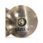 Used SABIAN 14in B8 Pro ROCK HIHATS Cymbal thumbnail