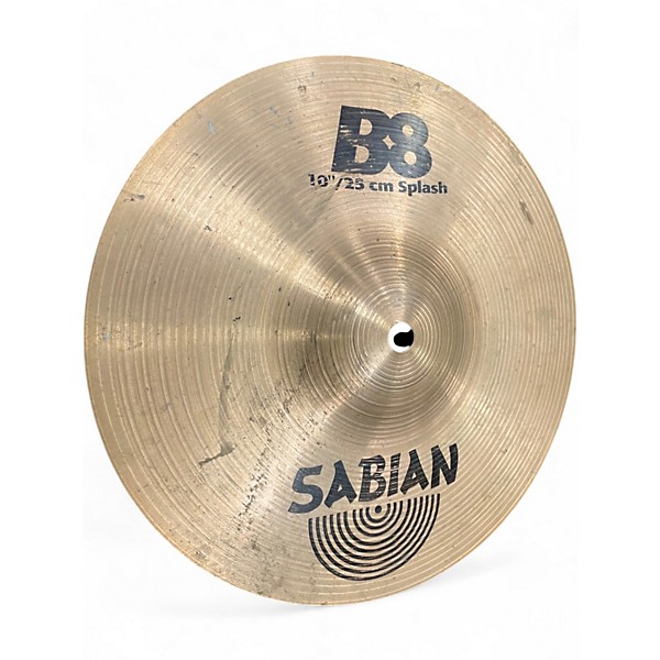 Used SABIAN 10in B8 Splash Cymbal