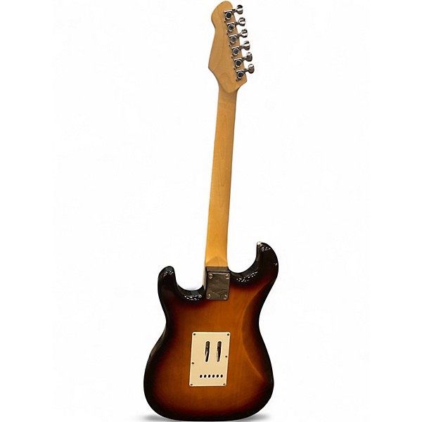 Used Dean STRATOCASTER STYLE SUNBURST Solid Body Electric Guitar