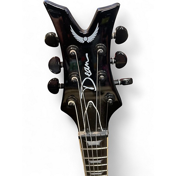 Used Dean Icon Baritone Flat Black Baritone Guitars