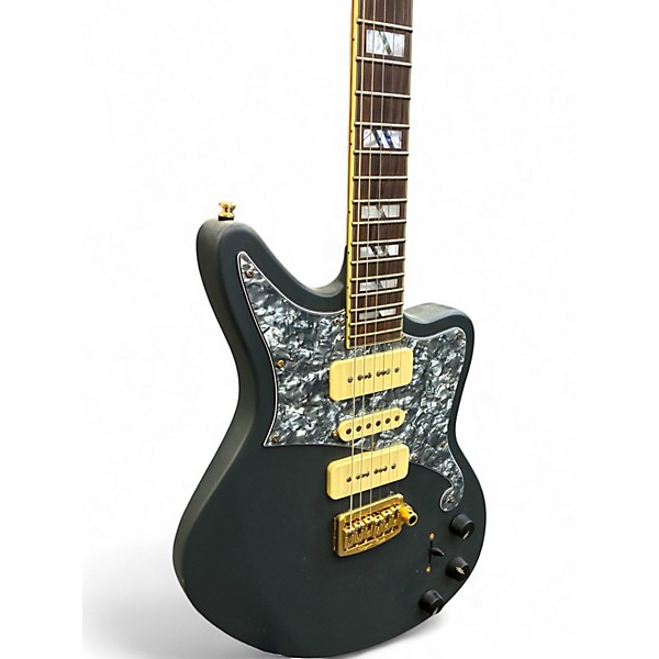 Used D'Angelico BOB WEIR DELUXE MATTE STONE Solid Body Electric Guitar