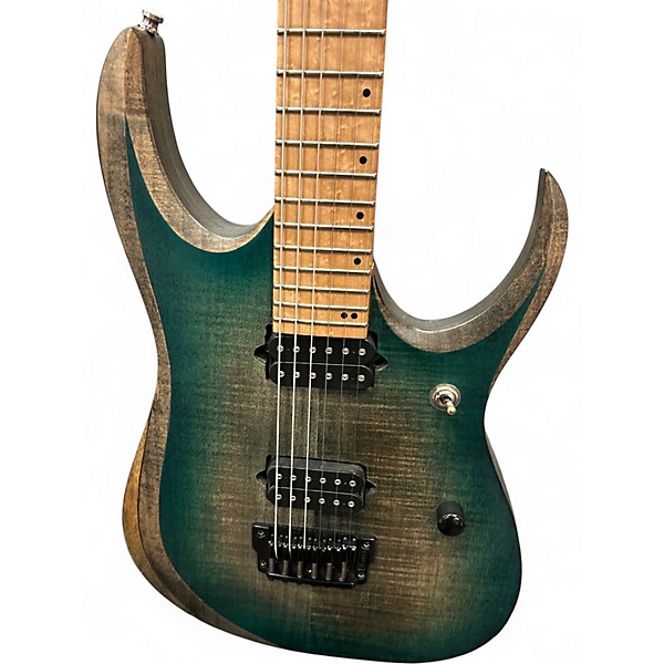 Used Ibanez RGD61AL Blue Burst Baritone Guitars