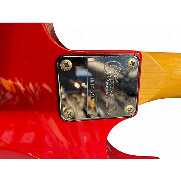 Vintage 1990s Charvel CX290 Red Solid Body Electric Guitar