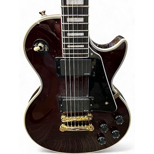 Used Epiphone jerry cantrell wino les paul Wine Red Solid Body Electric Guitar