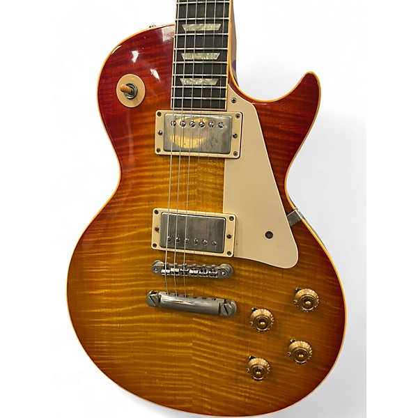 Used 2000 Gibson 1959 Reissue Les Paul FADED CHERRY SUNBURST Solid Body Electric Guitar