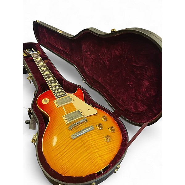 Used 2000 Gibson 1959 Reissue Les Paul FADED CHERRY SUNBURST Solid Body Electric Guitar