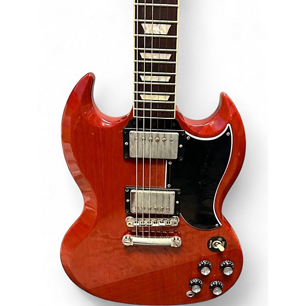 Used Gibson SG Standard 61' CHERRY Solid Body Electric Guitar