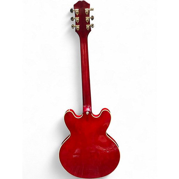 Used Epiphone 1962 REISSUE Sheraton RED Hollow Body Electric Guitar