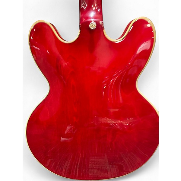Used Epiphone 1962 REISSUE Sheraton RED Hollow Body Electric Guitar