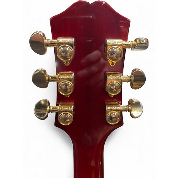 Used Epiphone 1962 REISSUE Sheraton RED Hollow Body Electric Guitar