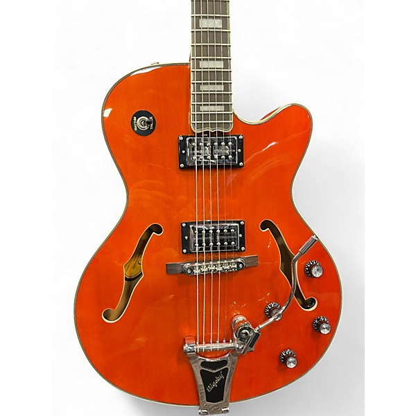 Used Epiphone Swingster Orange Hollow Body Electric Guitar