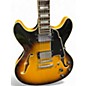 Used D'Angelico Premier Series DC Sunburst Hollow Body Electric Guitar